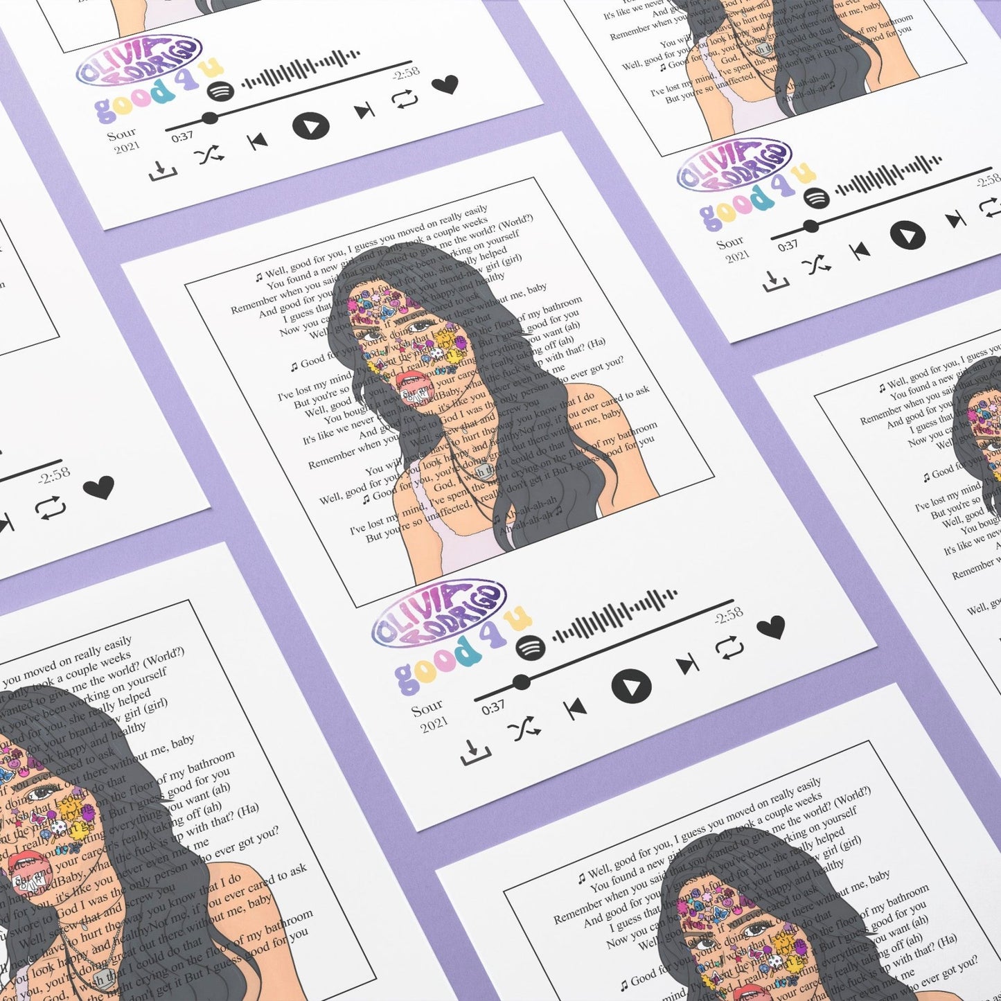 Olivia Rodrigo - Good 4 u Prints - 98types