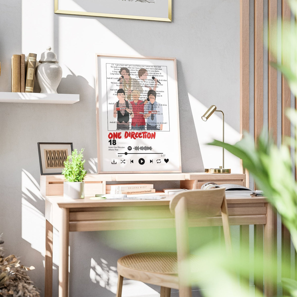 One Direction - 18 Lyrics Prints - 98types