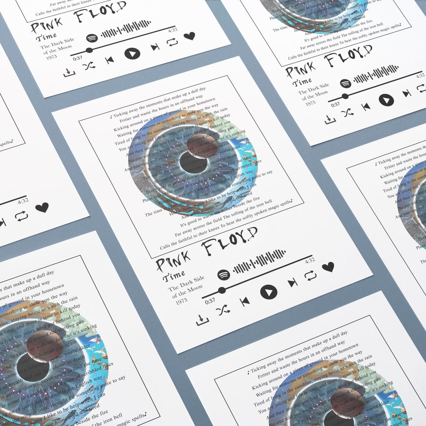 Pink Floyd - Time Prints - 98types