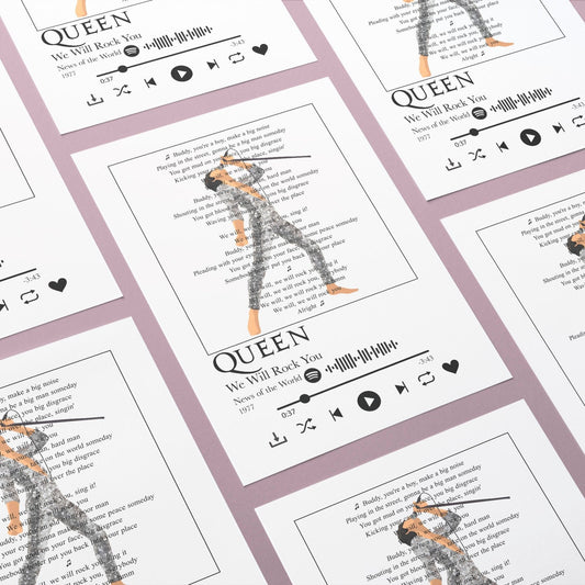 Queen - We Will Rock You Prints - 98types