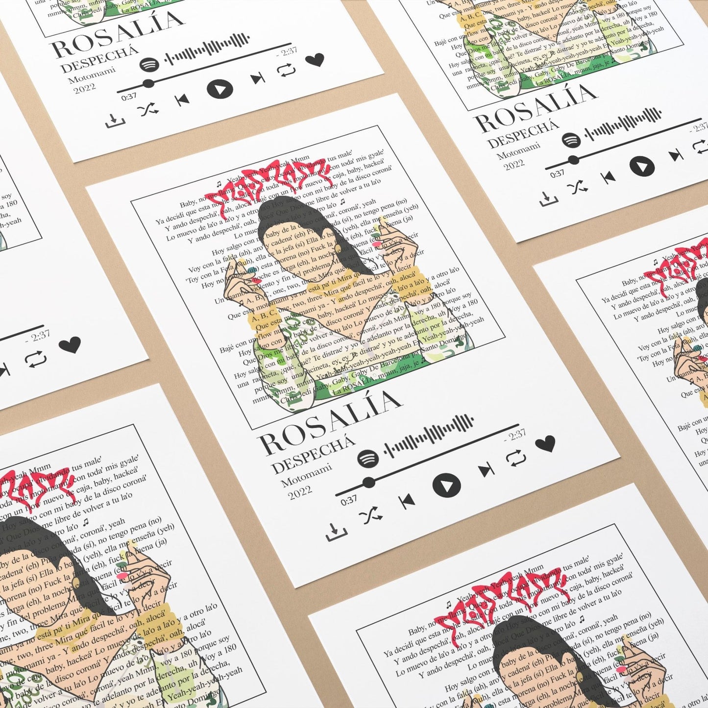 Rosalia - Despecha Prints - 98types