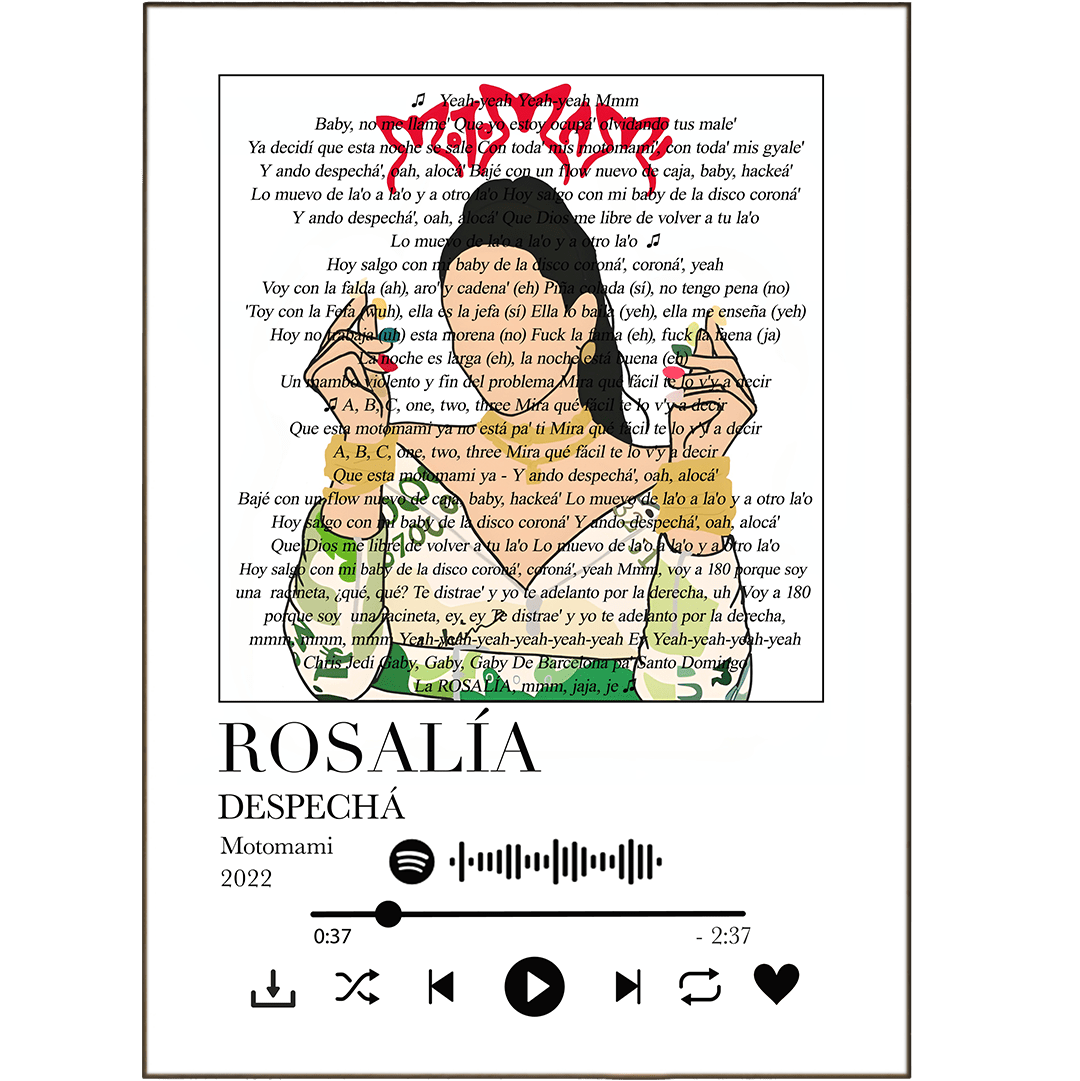 Rosalia - Despecha Prints - 98types