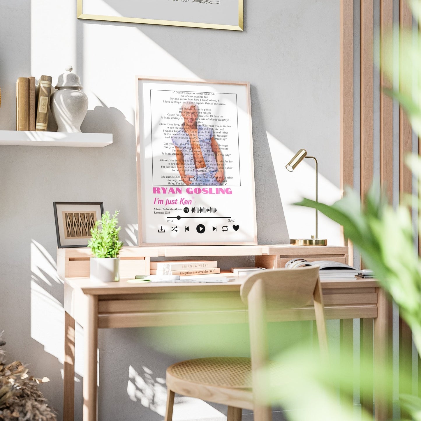 Ryan Gosling - I'm just ken Lyrics Posters - 98types