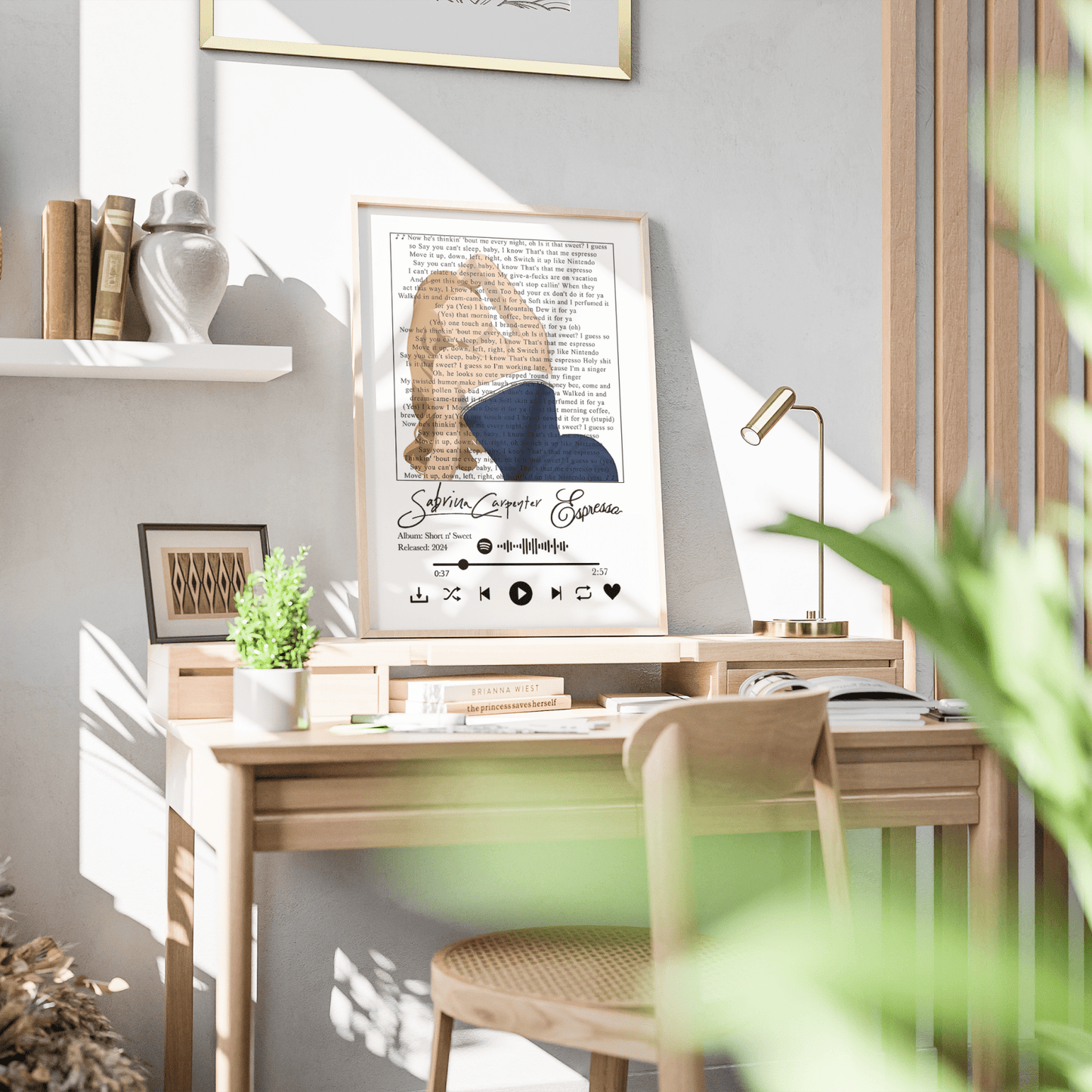 Sabrina Carpenter - Espresso lyrics Prints - 98types