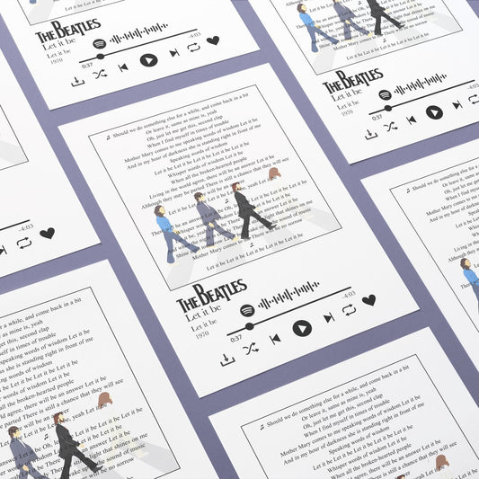 The Beatles - Let It Be Prints - 98types