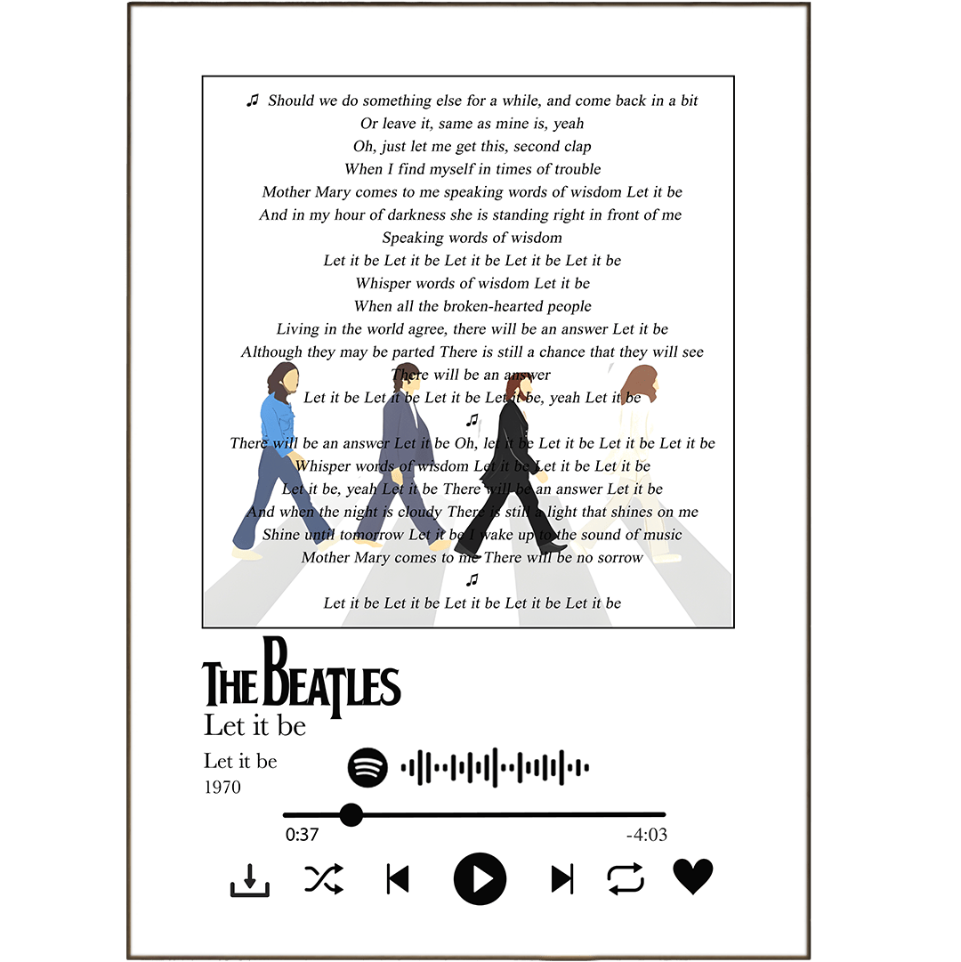 The Beatles - Let It Be Prints - 98types