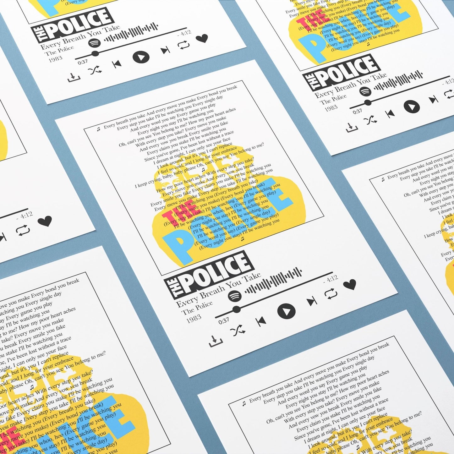 The Police - Every Breath You Take Prints - 98types