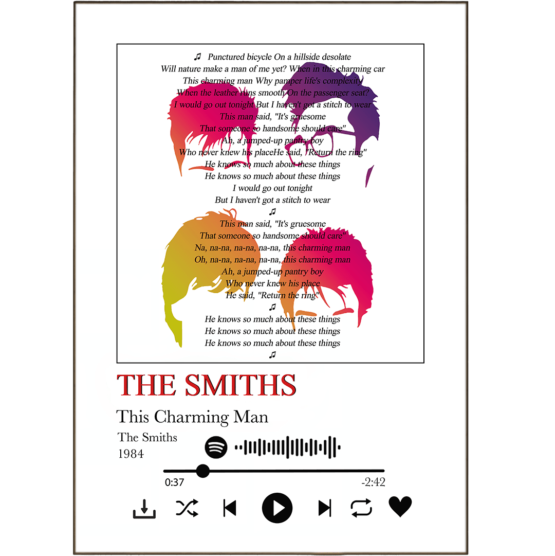 The Smiths - This Charming Man Prints - 98types