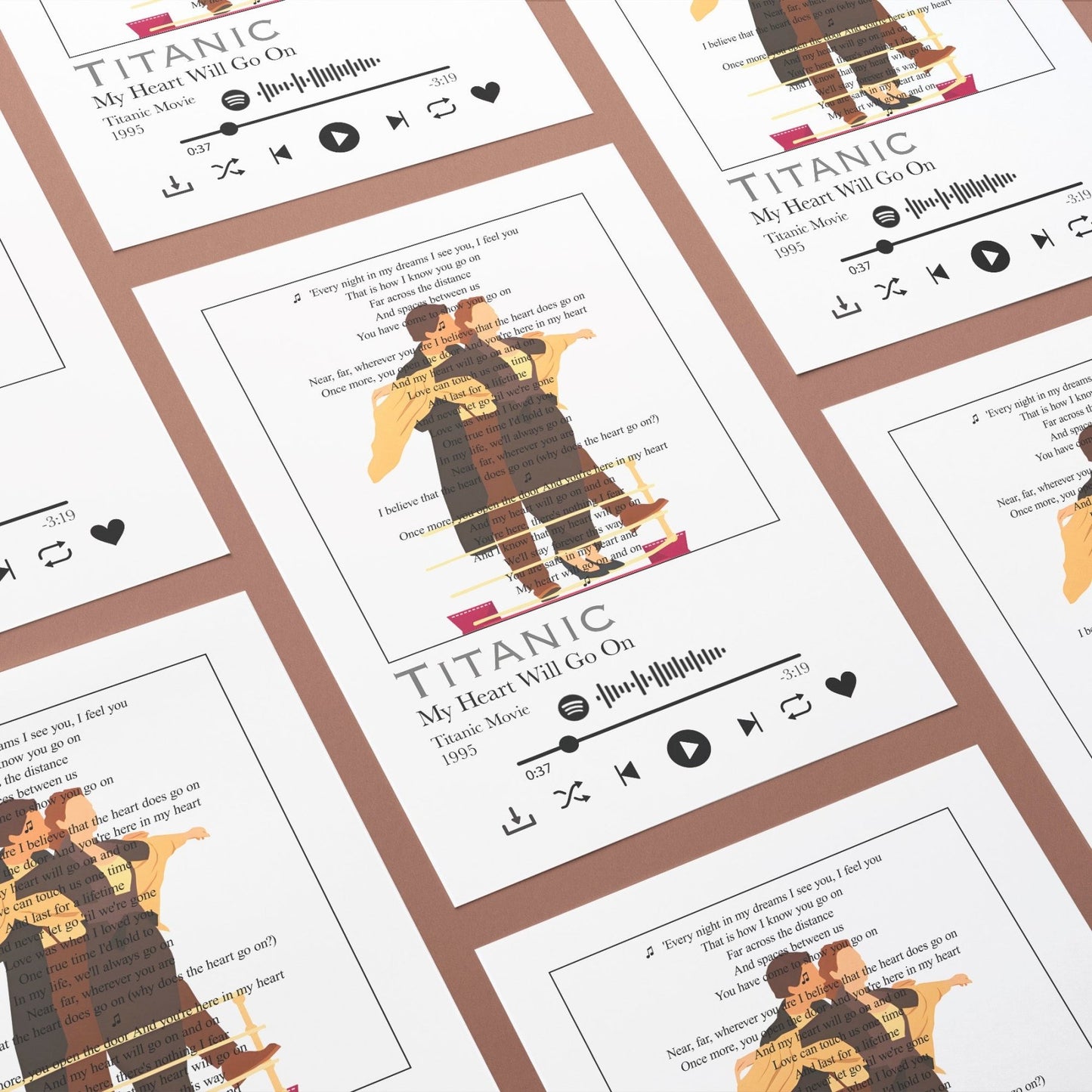 Titanic - My heart will go on Prints - 98types