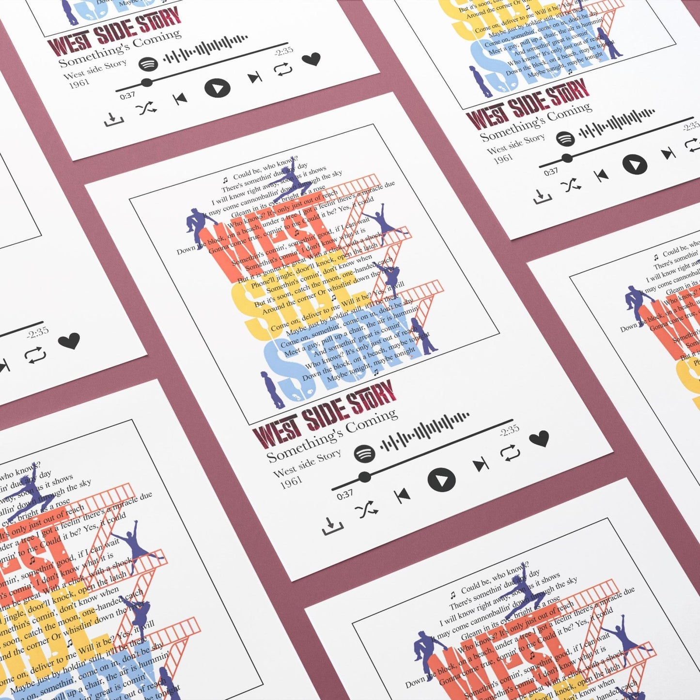 West Side Story - Something's Coming Prints - 98types