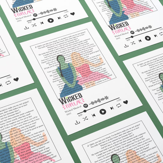 Wicked The Musical - Popular Prints - 98types
