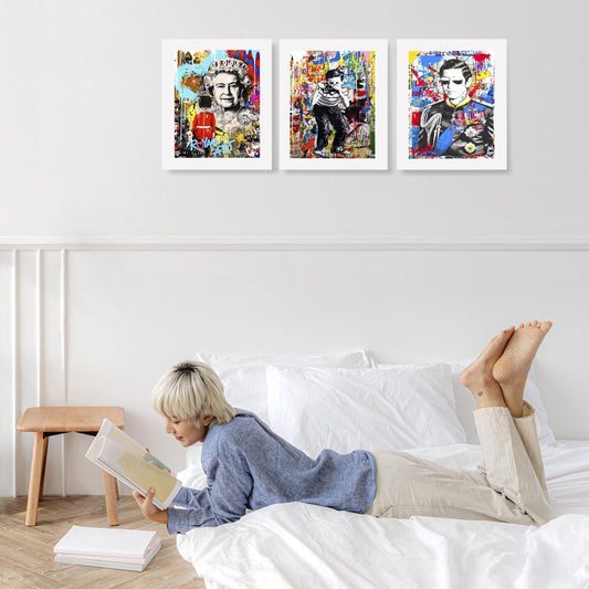 Banksy Pop Art Smile Poster - 98types