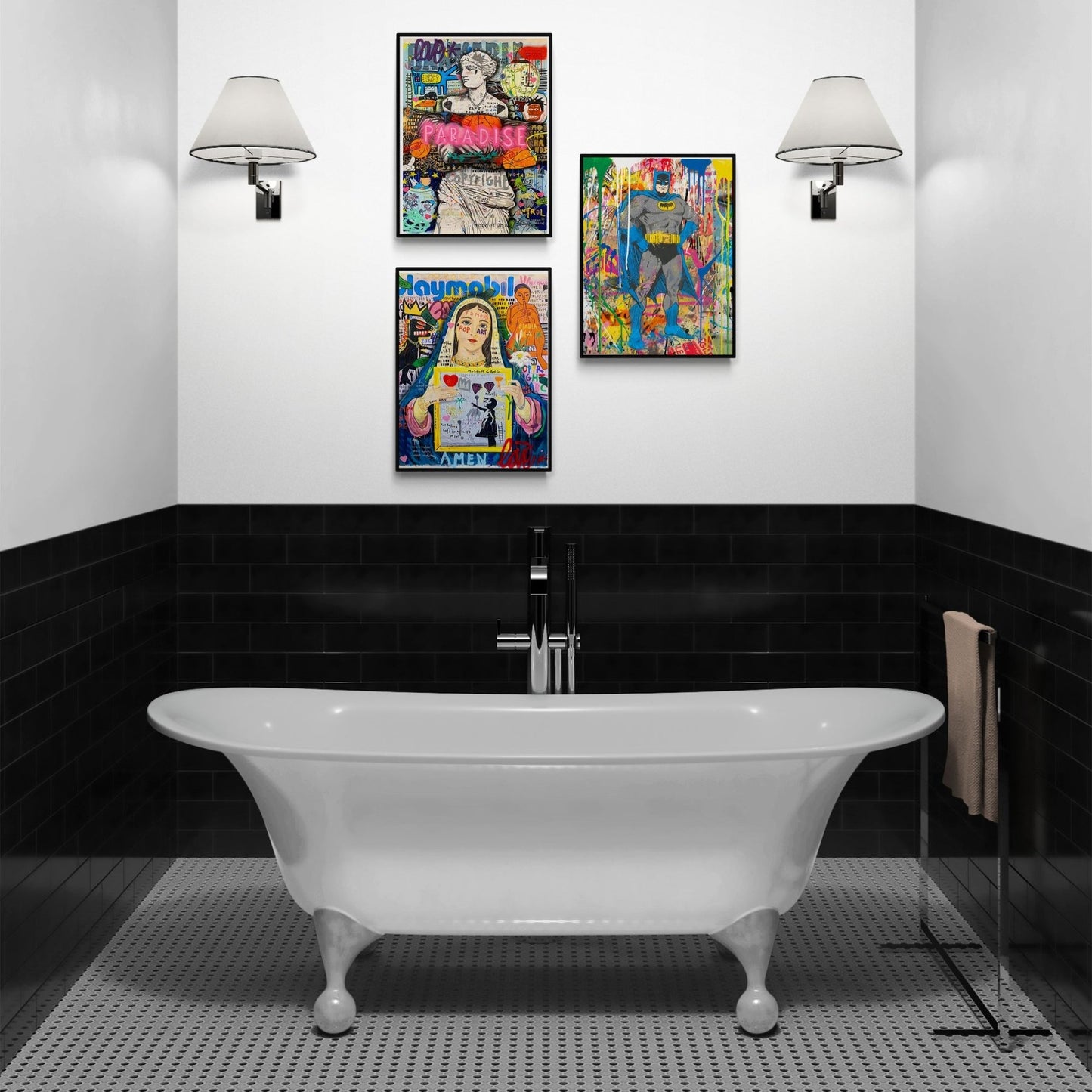 Mr Brainwash Long Live The King Poster - 98types