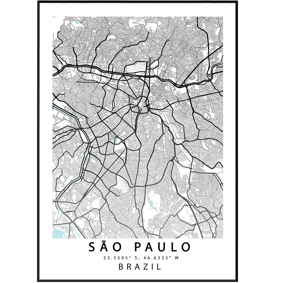 SAO PAULO Brazil Print - 98types