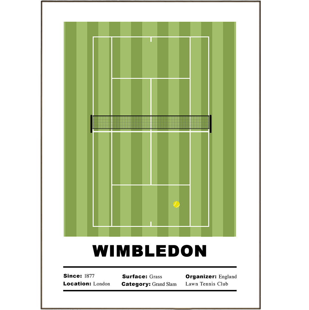 Wimbledon Tennis Posters - 98types