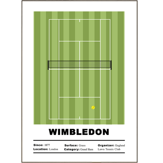 Wimbledon Tennis Posters - 98types