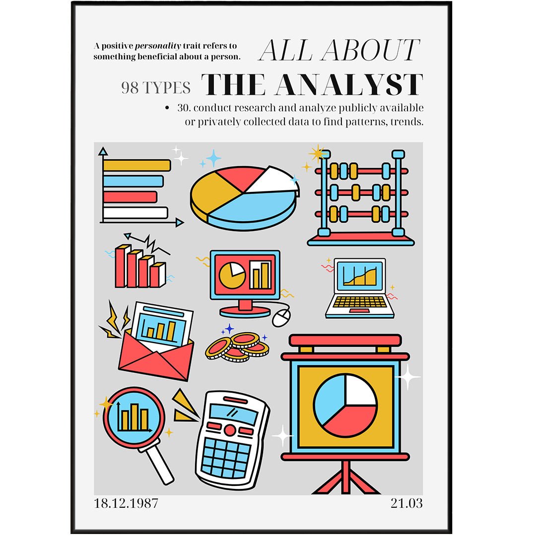 The Analyst Personality Poster - 98types