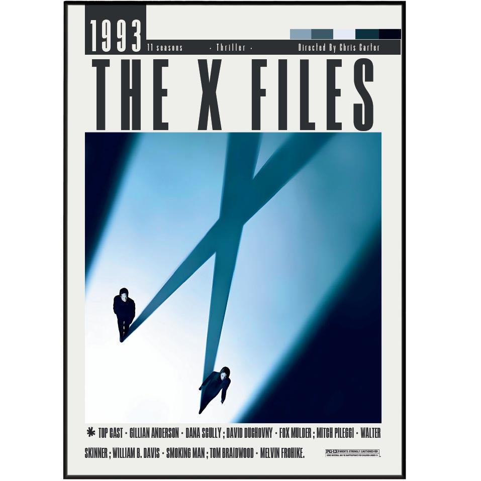 The X-Files TV Show movie poster – design 4 – 98types