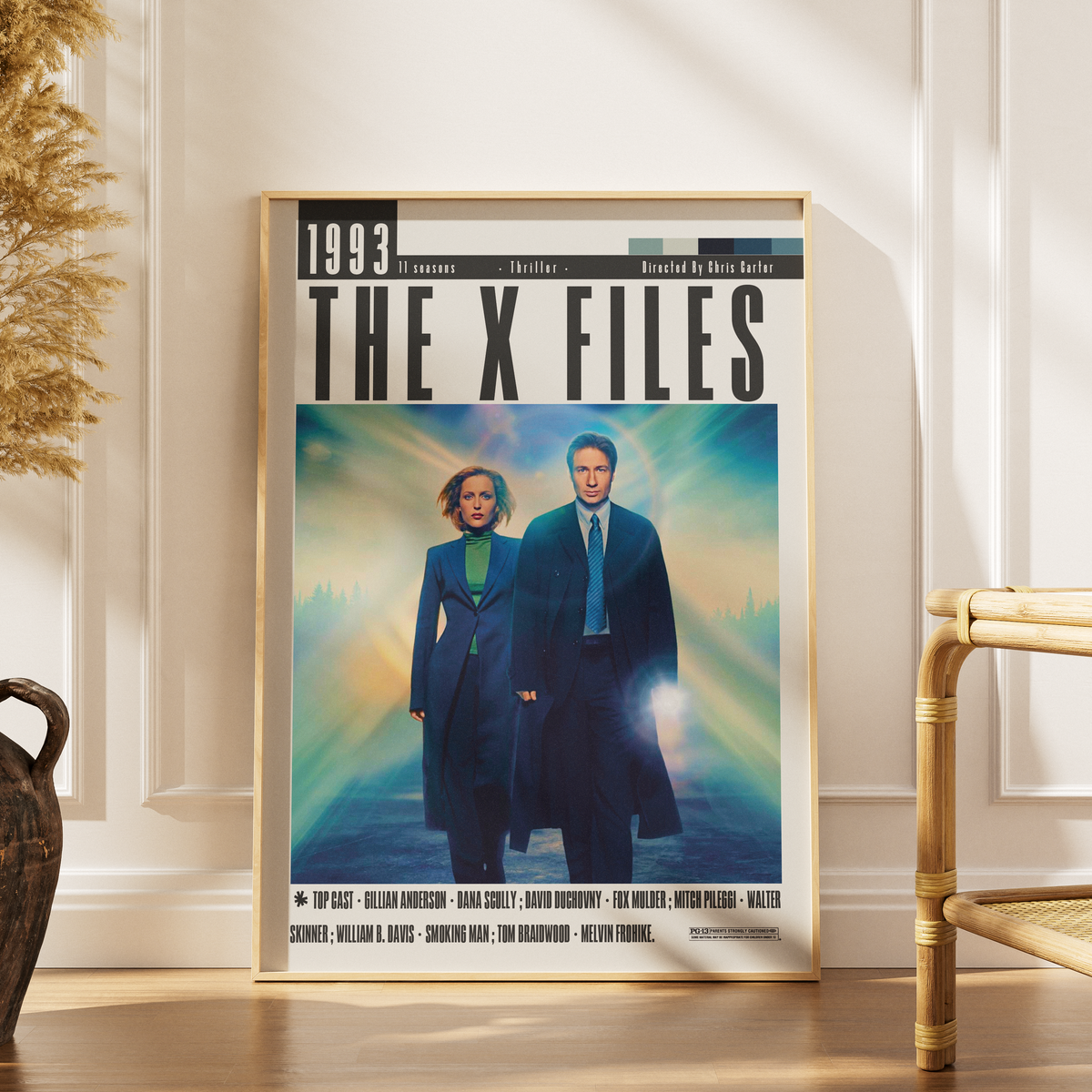 The X-Files TV Show movie poster – design 3 – 98types