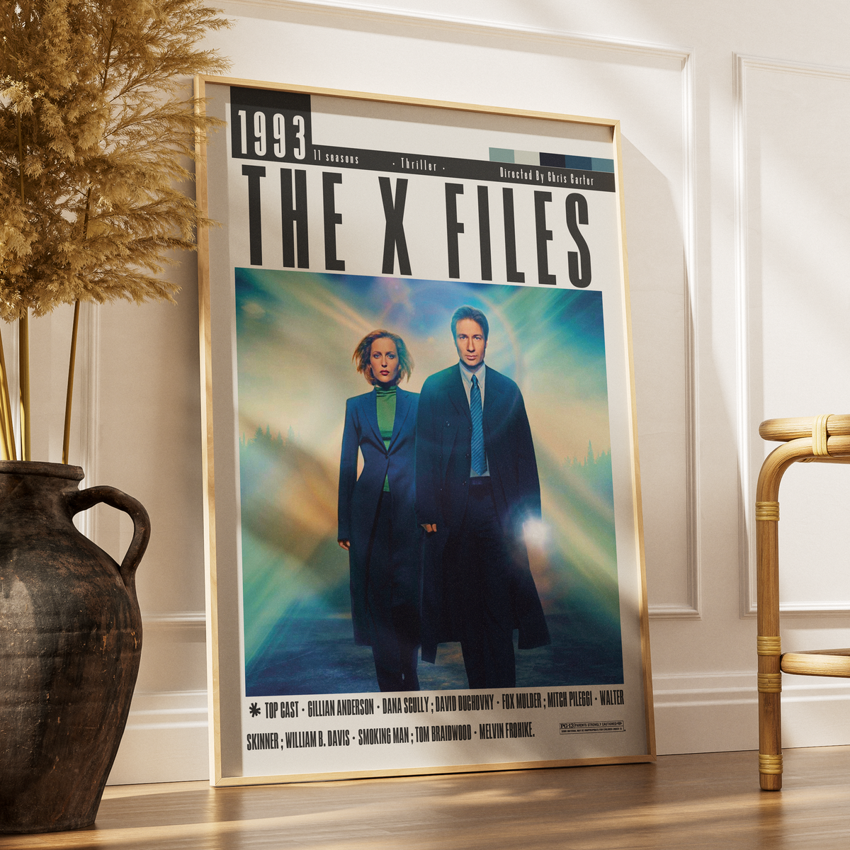 The X-Files TV Show movie poster – design 3 – 98types