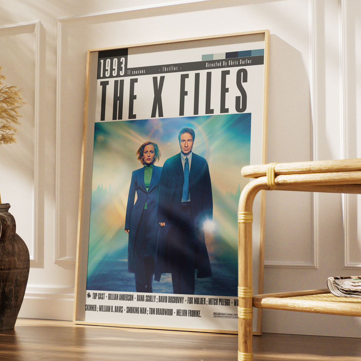 The X-Files TV Show movie poster – design 3 – 98types