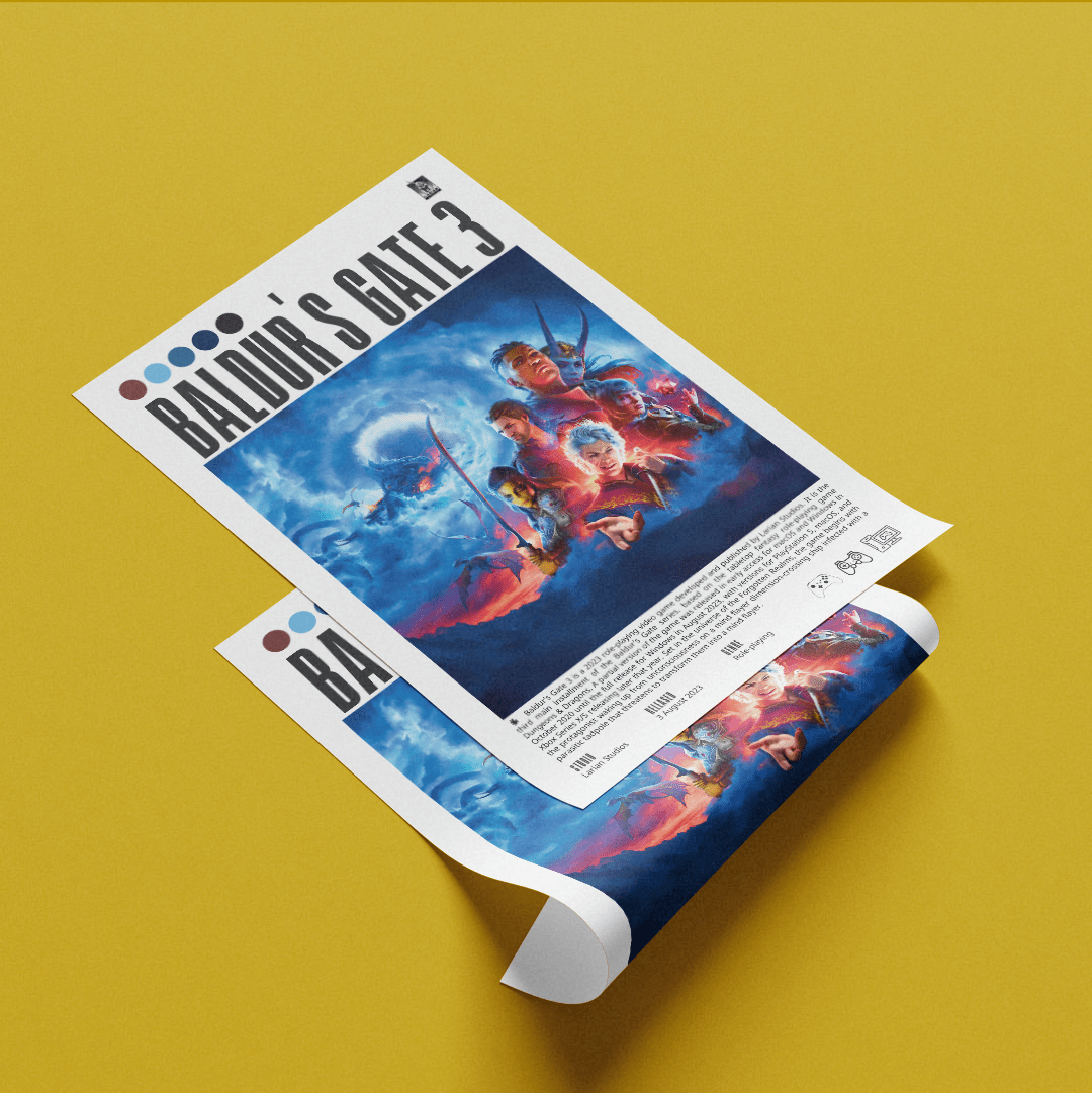 Baldur's Gate 3 Video Games Posters - 98types