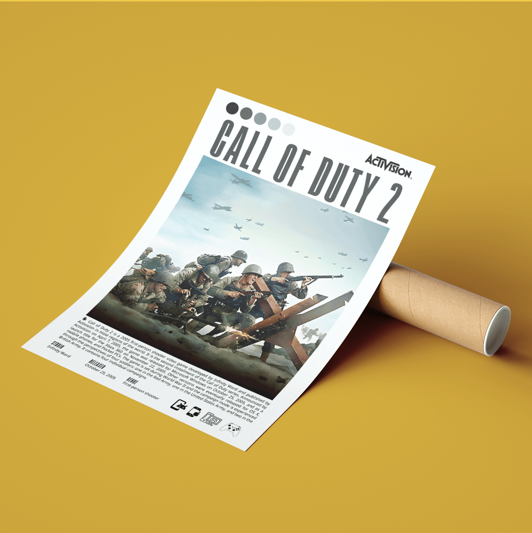 Call of Duty 2 Games Prints - 98types