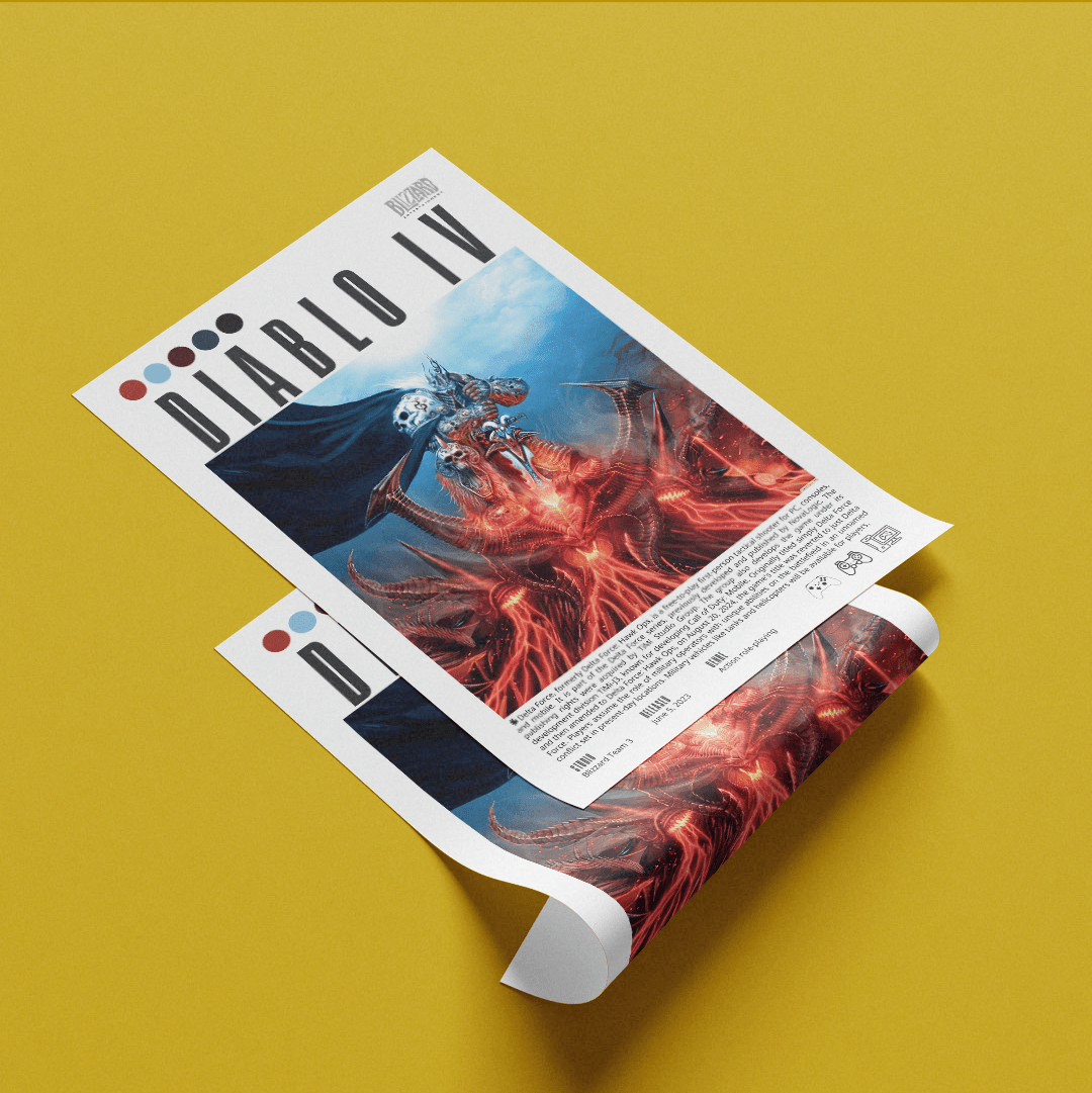 Diablo IV Video Games Posters - 98types