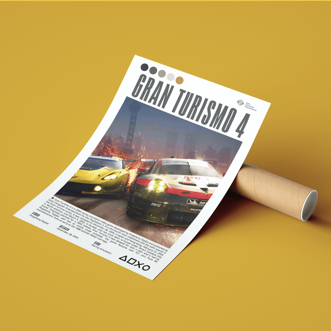 Gran Turismo 4 Games Prints - 98types