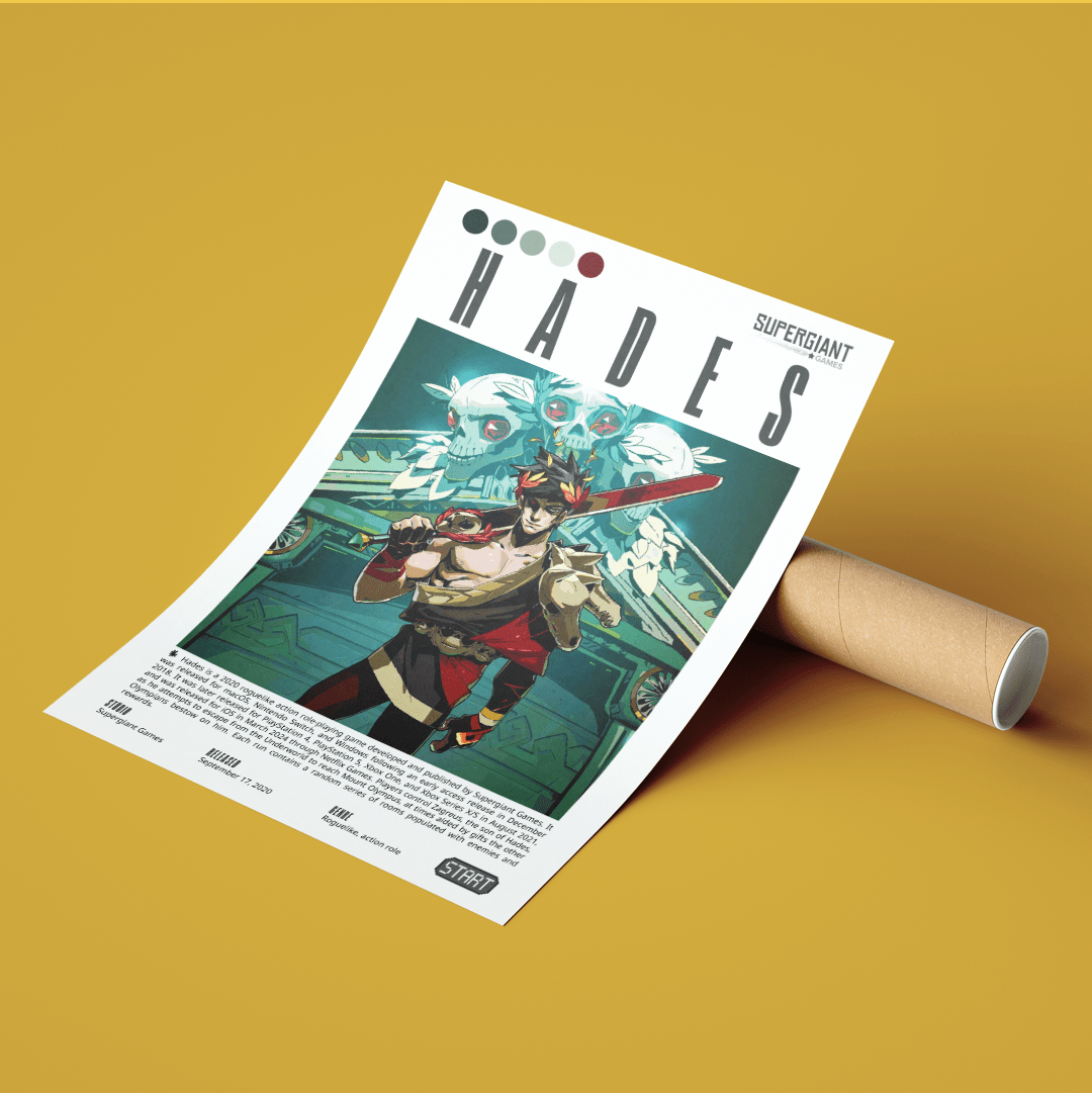 Hades Games Prints - 98types