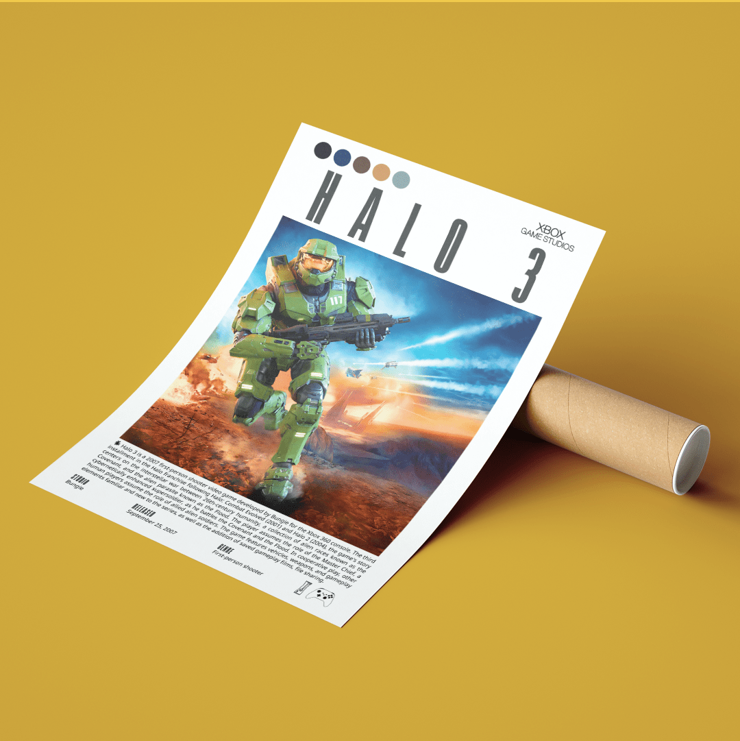Halo 3 Games Prints - 98types