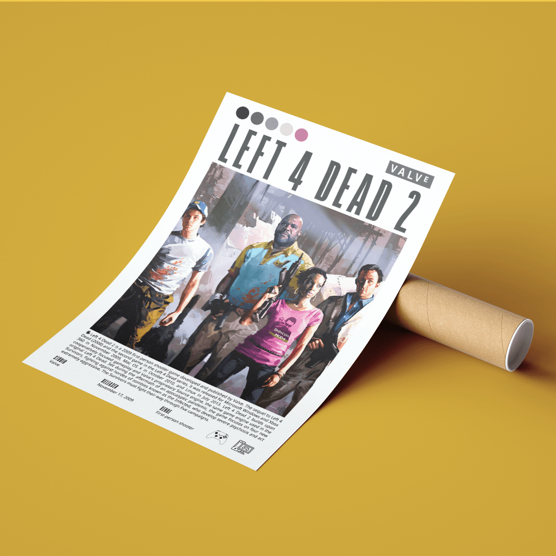 Left 4 Dead 2 Games Prints - 98types