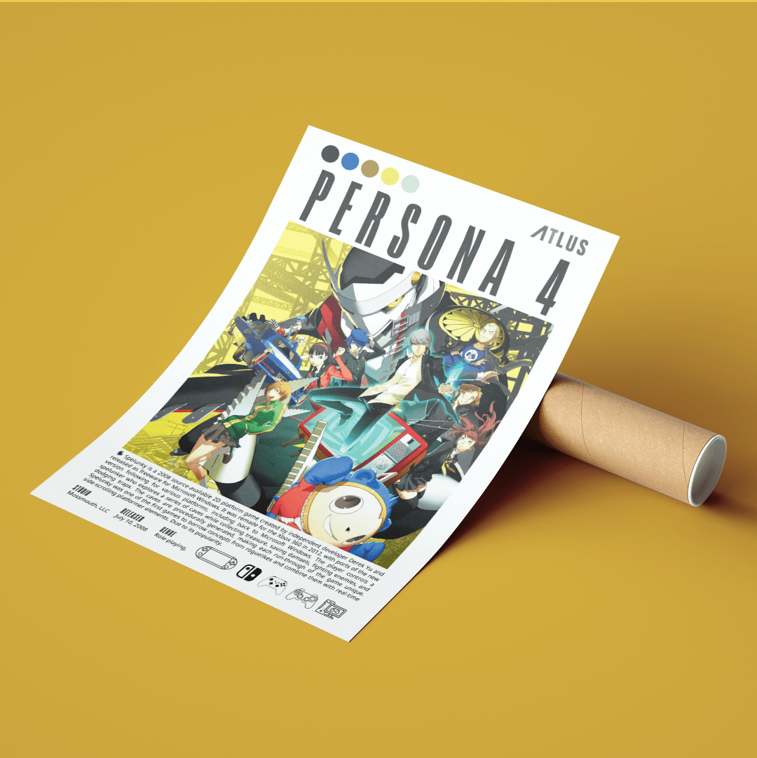 Persona 4 Video Games Prints - 98types