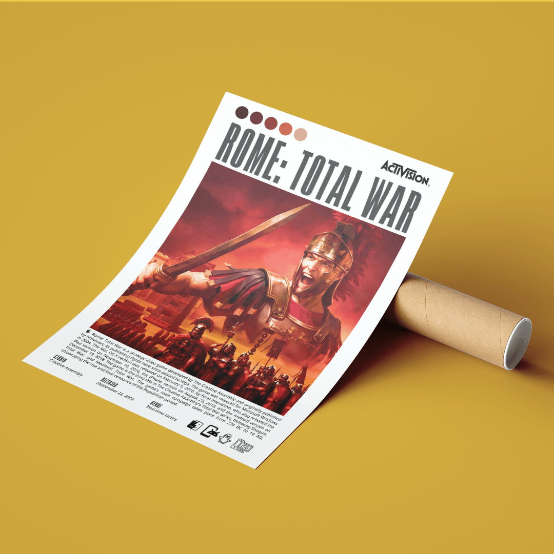 Rome Total War Video Games Prints - 98types