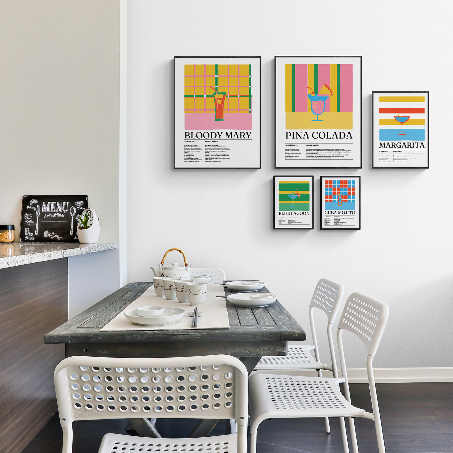 Cuba Libre Cocktail Posters
