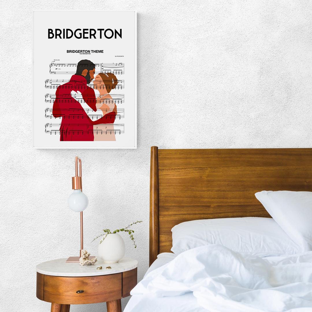 Get in the Bridgerton spirit with this Main Theme Poster! Designed and hand-crafted to perfection, this poster is the perfect addition to any home or office décor. The song lyric prints featured on this poster give it a unique and stylish touch. Power up your walls with something meaningful, bringing the Bridgerton world to life with your favorite lyrics that'll make you feel inspired and motivated no matter what! Put this in your space, feel the music of Bridgerton, and let the sound take you away.