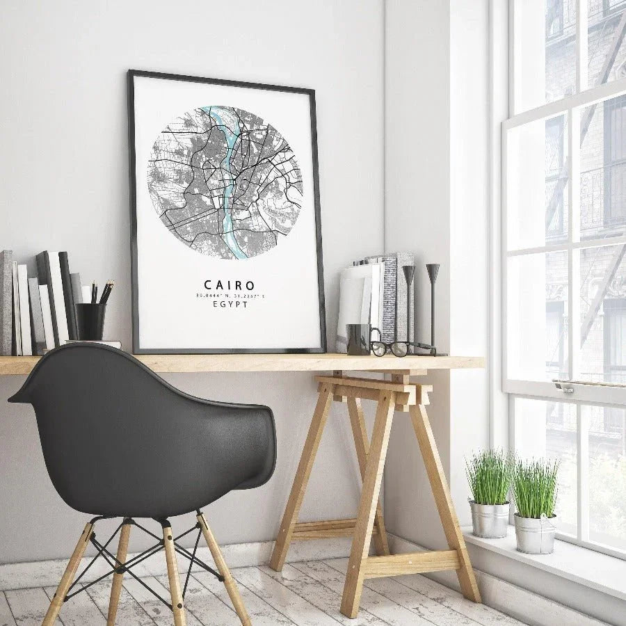 CAIRO Map Print - 98types