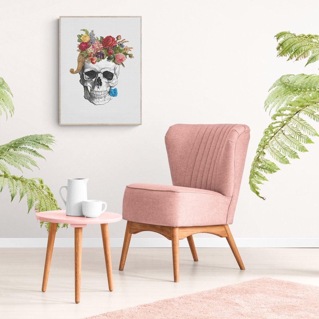 Human Anatomy Flower Botanical Poster - 98types