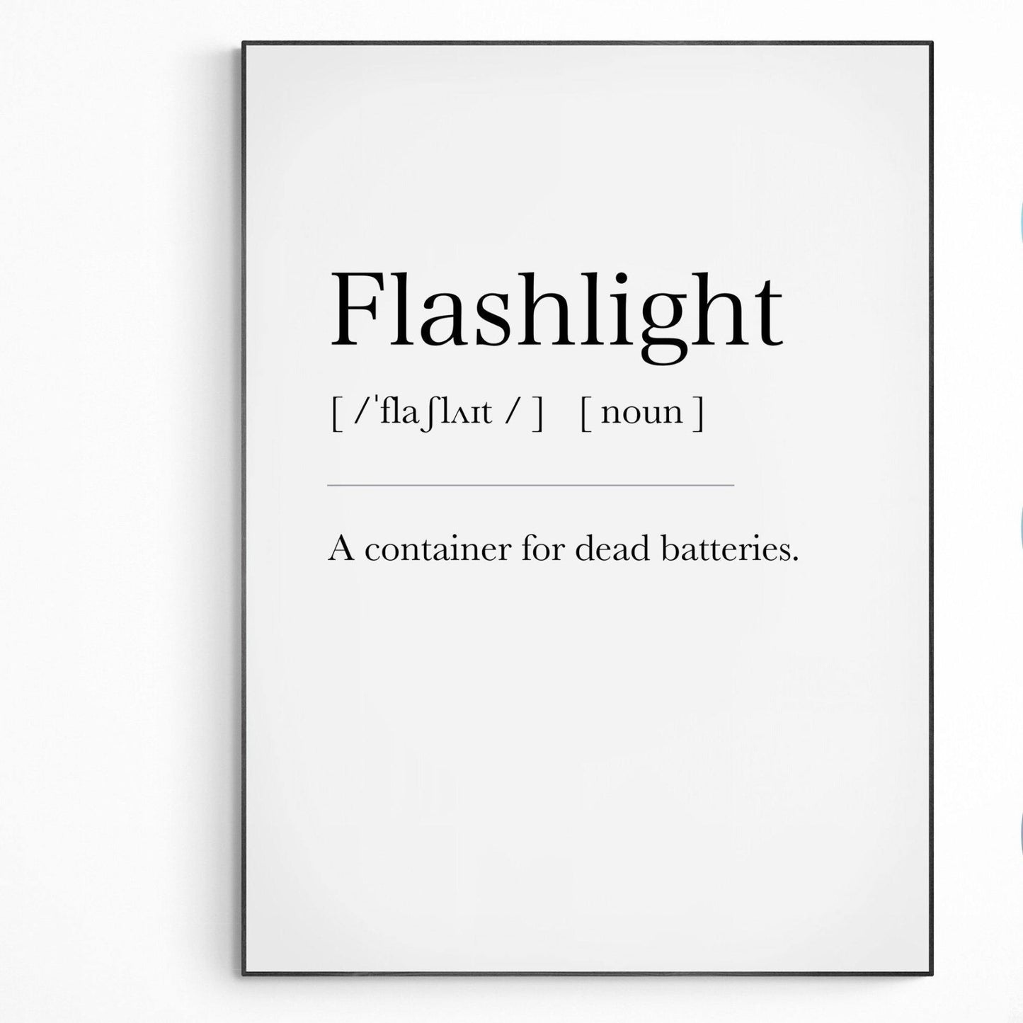 Flashlight Definition Print - 98types