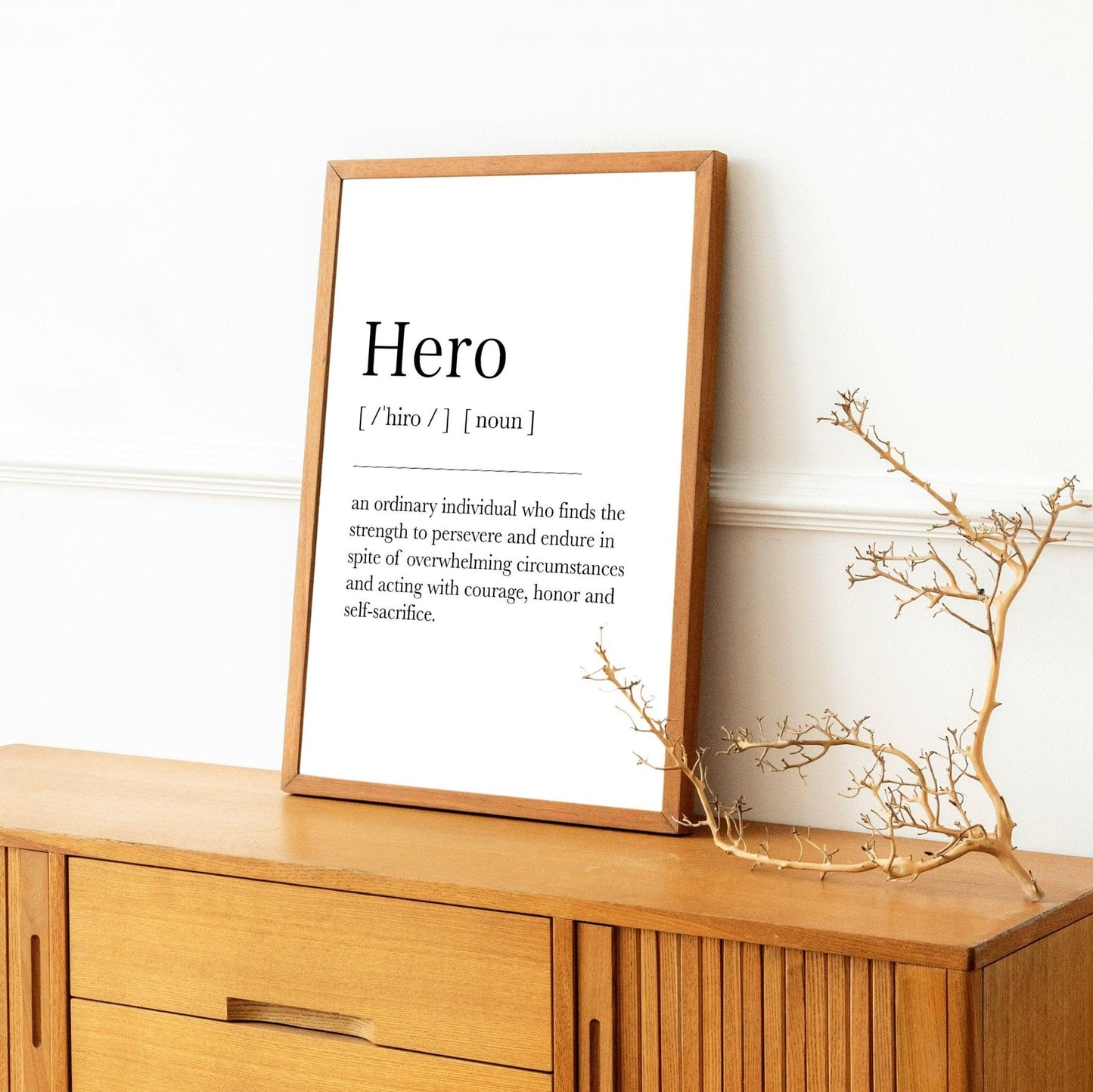 Hero Definition Print - 98types