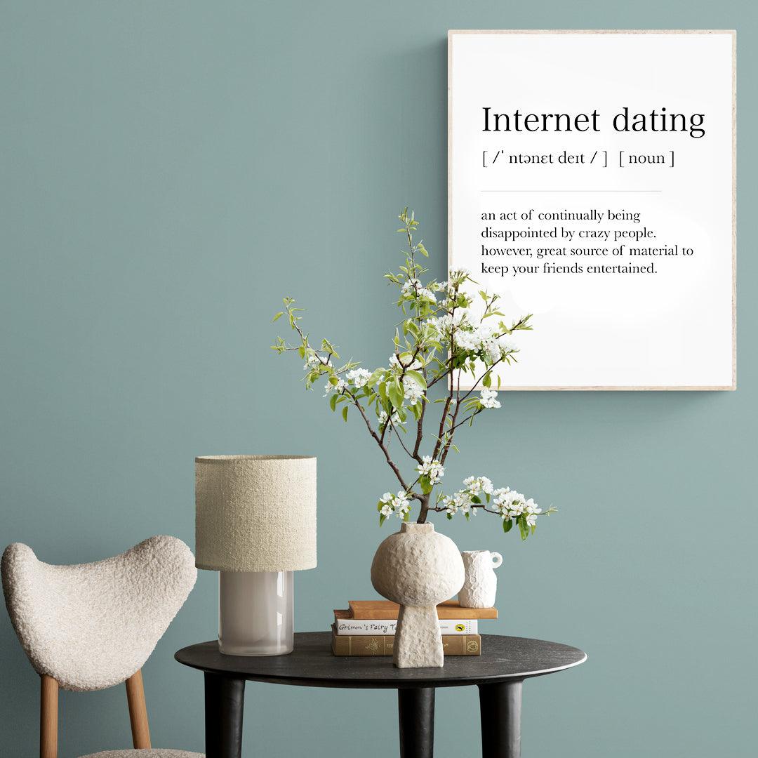 Internet Dating Definition Print - 98types