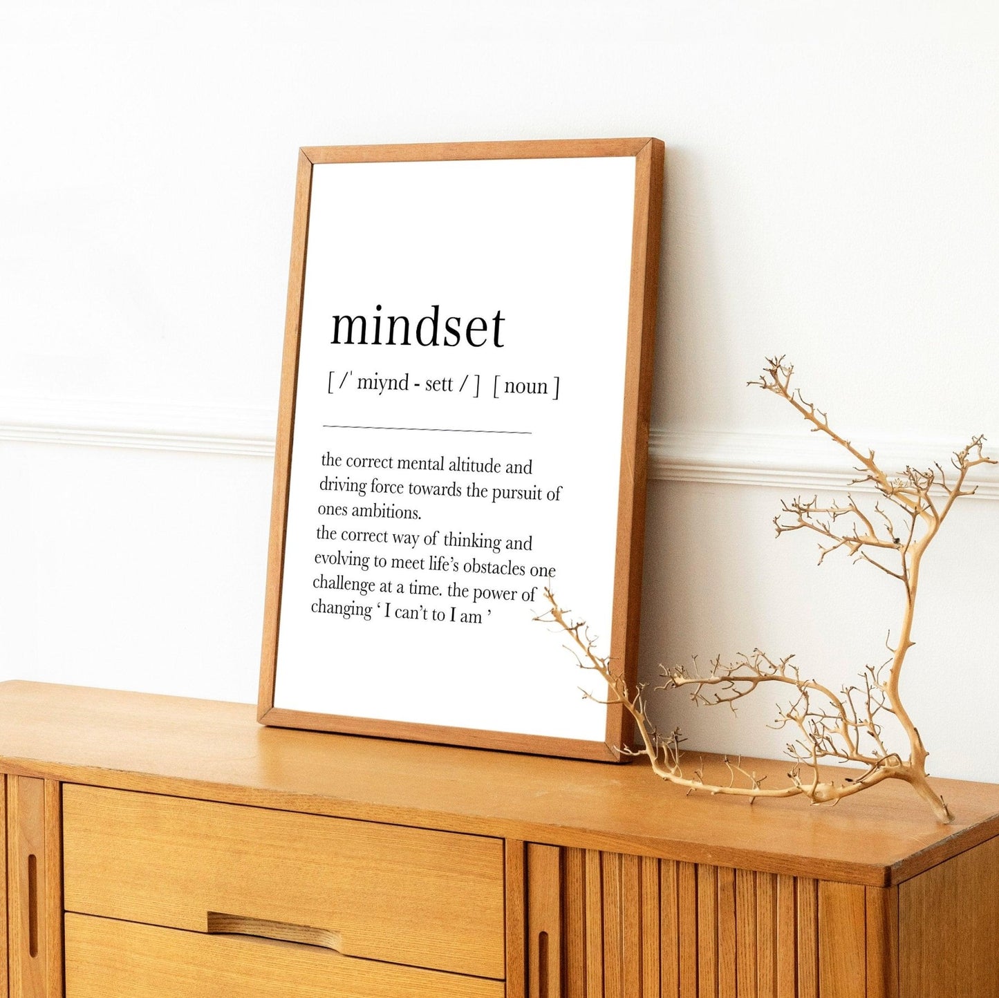 Mindset Definition Print - 98types