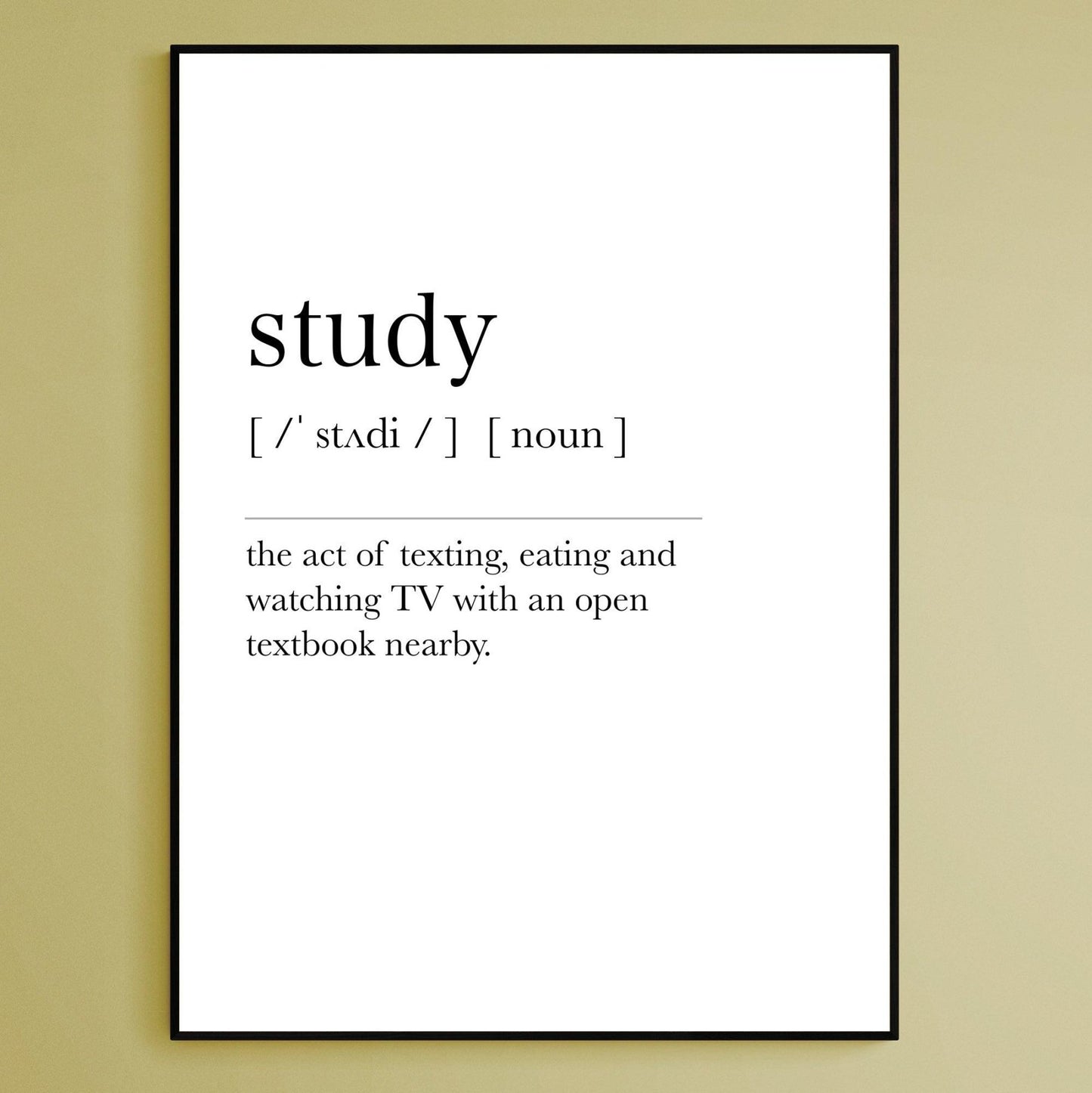 Study Definition Print - 98types