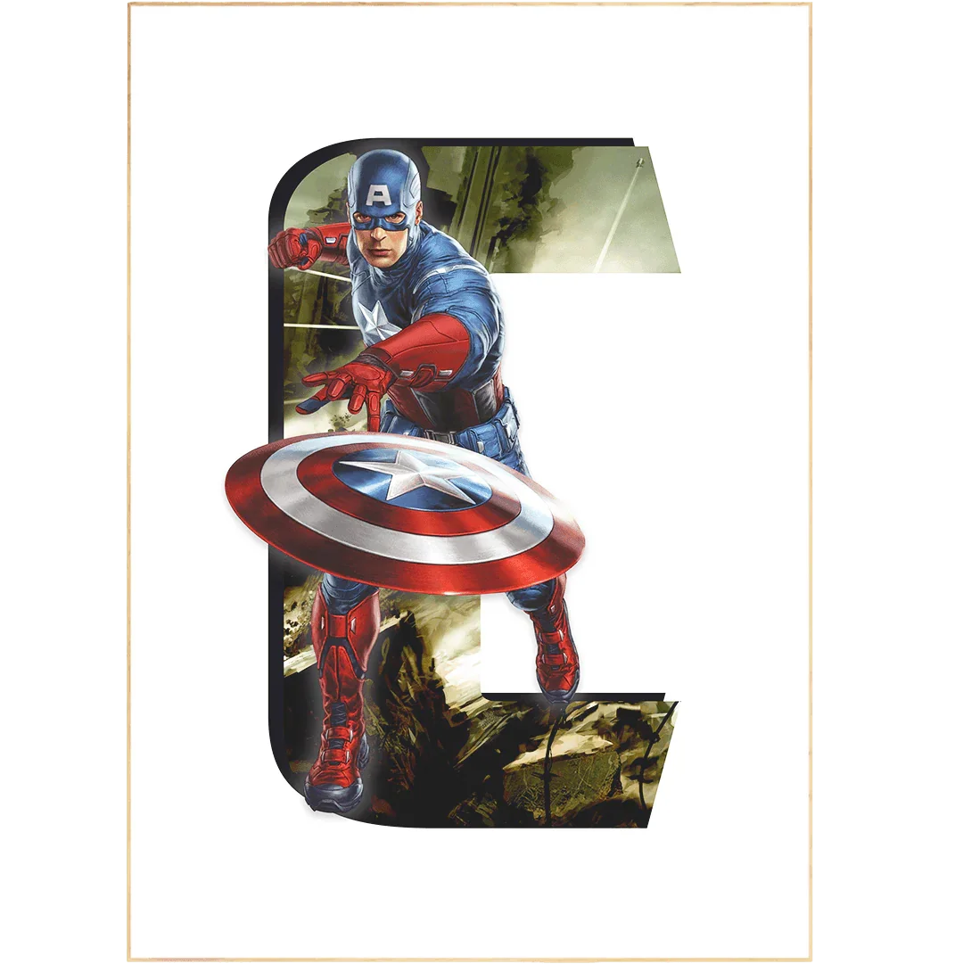 Captain America Movie Poster - 98types