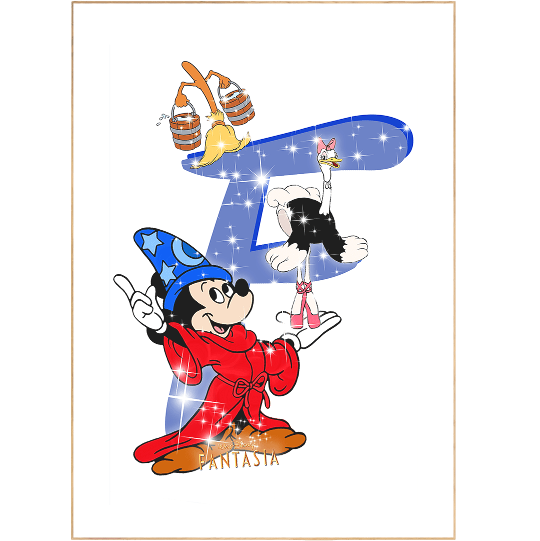 Fantasia Mickey Mouse Movie Poster - 98types