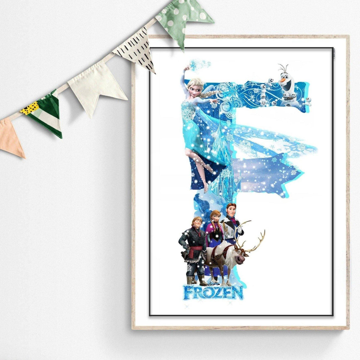 Frozen Movie Poster Disney poster by 98 Types – view 2
