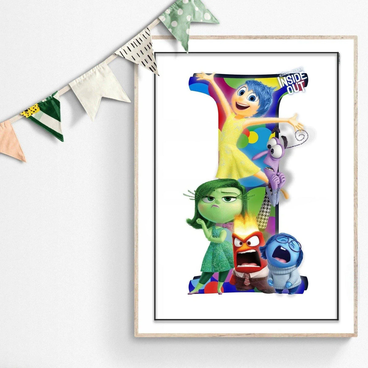 Inside Out Movie Poster poster by 98 Types – view 2