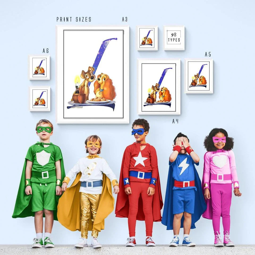 Lady and Tramp Movie Poster - 98types