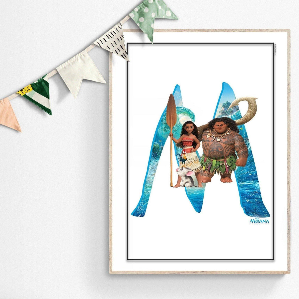 Moana Movie Disney Print poster by 98 Types – view 2