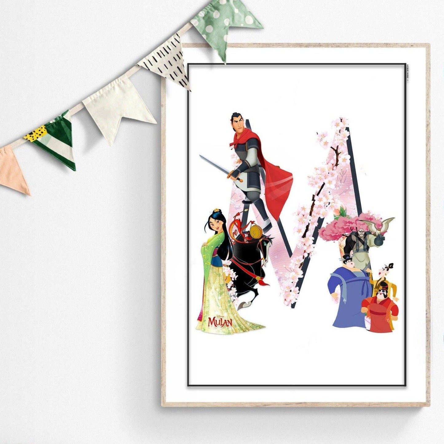 Mulan Movie Poster - 98typesDisney Alphabet